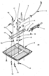 Unit Parts Diagram and Parts List for ECR-MH-1  Essick Air Air Conditioner